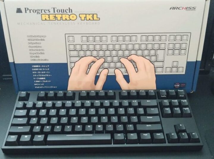 ARCHISS Progres Touch RETORO TKLはコスパ最強キーボード
