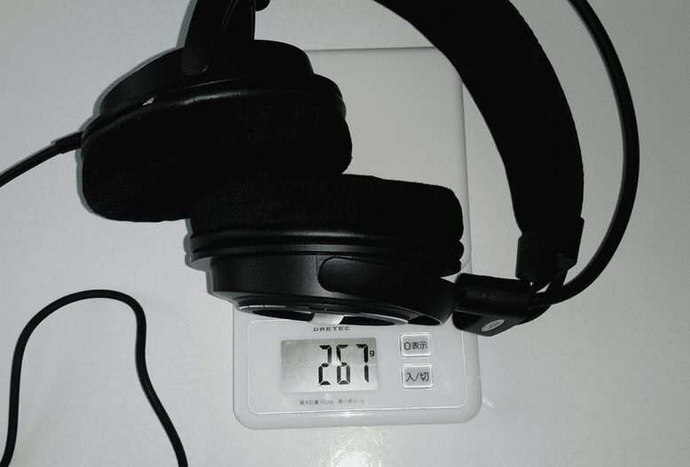 オーディオテクニカ,ATH-AVA500,重さ